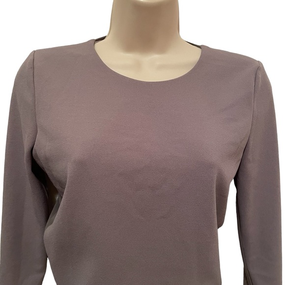 Zara Women’s Cropped Gray Open Back Mesh Adjustable Top Shirt Size Small - Picture 4 of 9